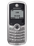 Best available price of Motorola C123 in Mexico